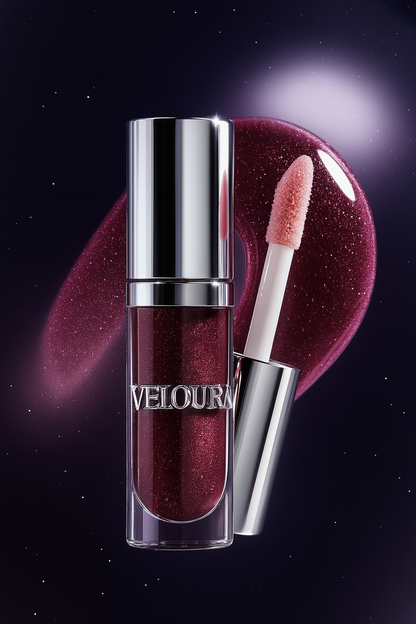 Dazzle Glow Crystal Clear Lip Gloss - Hydrating & Non-Sticky High-Gloss Formula in 8 Colors